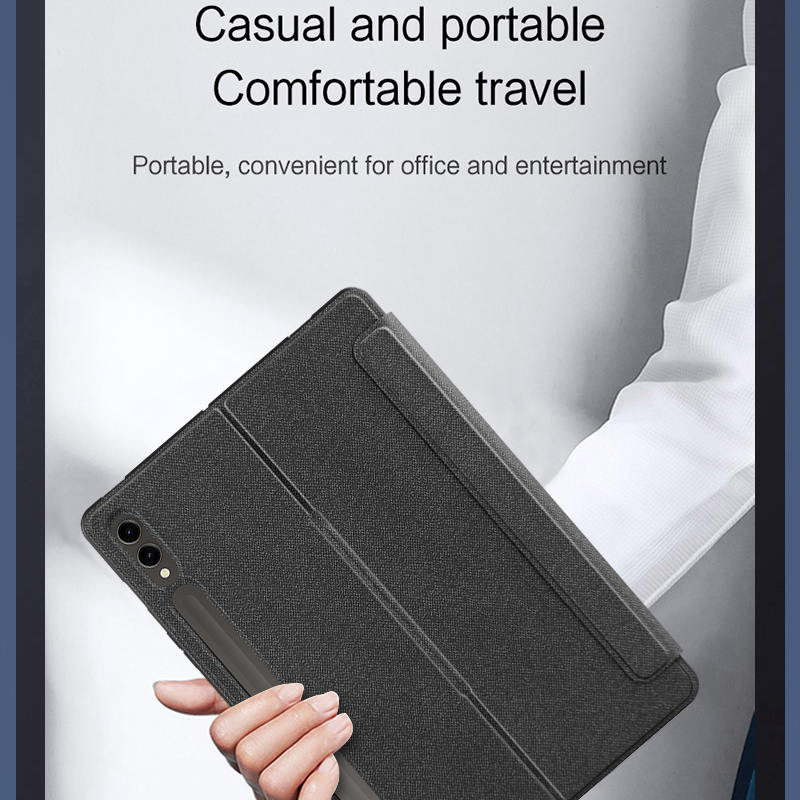 Backlit Trackpad Keyboard Case Magnetic for Samsung Galaxy Tab S7FE 12.4"