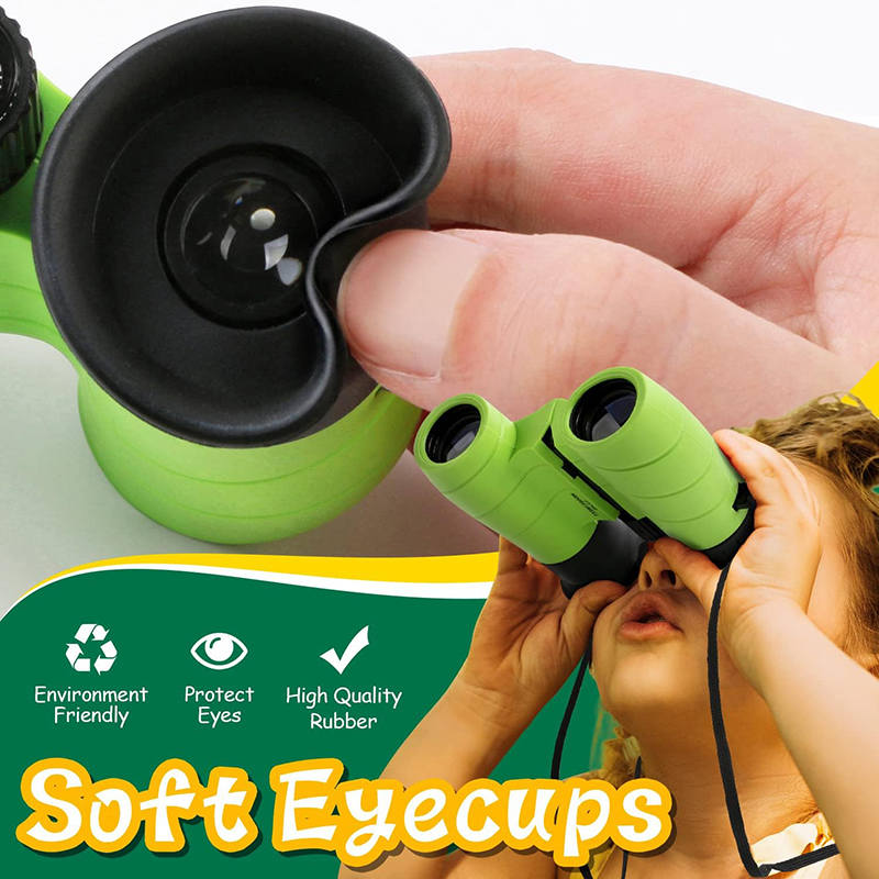 Binoculars for Kids with Compass 8x21 Shockproof for Bird Watching