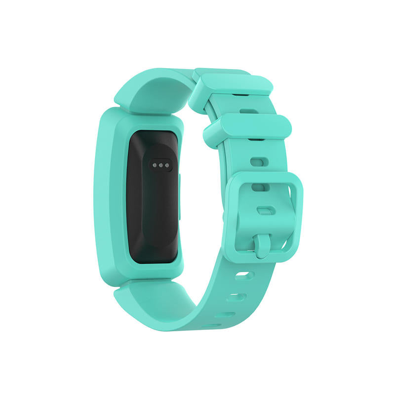 Silicone Watch Band For Fitbit Inspire/Inspire HR/ACE 2-Lake blue