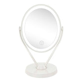 Home & LivingDouble Sided 1x/7x Magnification LED Makeup Mirror-White