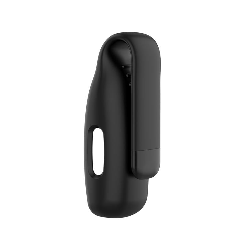 Soft Silicone Clip Holder Replacement for Fitbit Inspire 2 Sport-Black