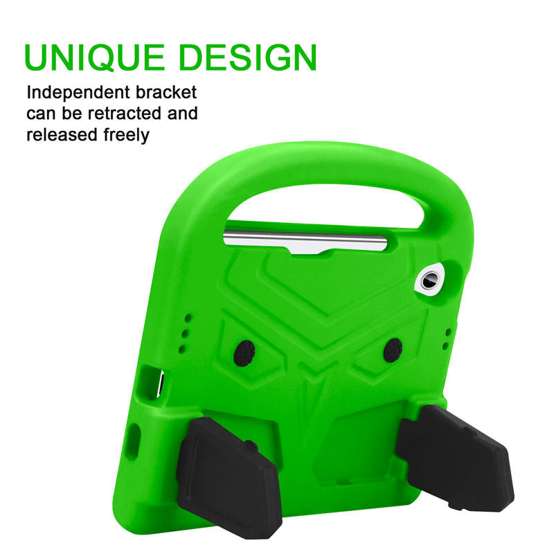 Sparrow iPad Case Kids Safe Shockproof Handle Stand Cover For Mini6-Green