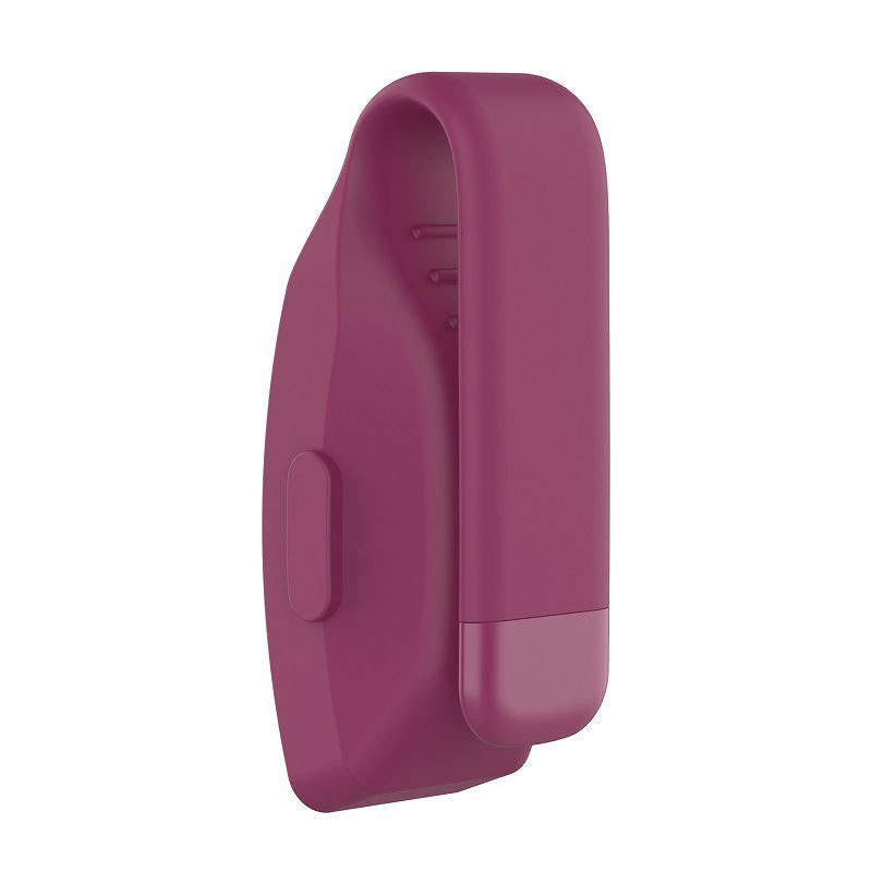 Clip Holder Replacement for Fitbit Inspire HR Soft Silicone Sport Wireless Strap Accessories for Fitbit Inspire HR For Fitbit Inspire HR-Wine Red