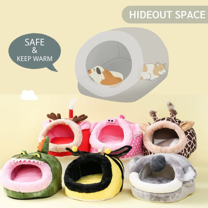 Animal Bed Guinea Pig Cage Habitat-Giraffe