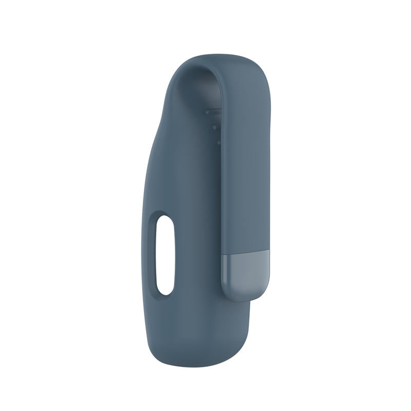 Soft Silicone Clip Holder Replacement for Fitbit Inspire 2 Sport-Rock Cyan