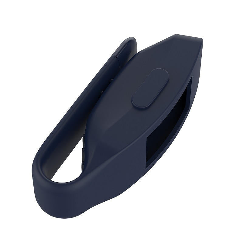 Clip Holder Replacement for Fitbit Inspire HR Soft Silicone Sport Wireless Strap Accessories for Fitbit Inspire HR For Fitbit Inspire HR-Navy Blue