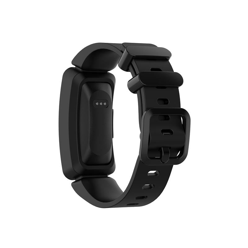 Silicone Watch Band For Fitbit Inspire/Inspire HR/ACE 2-Black