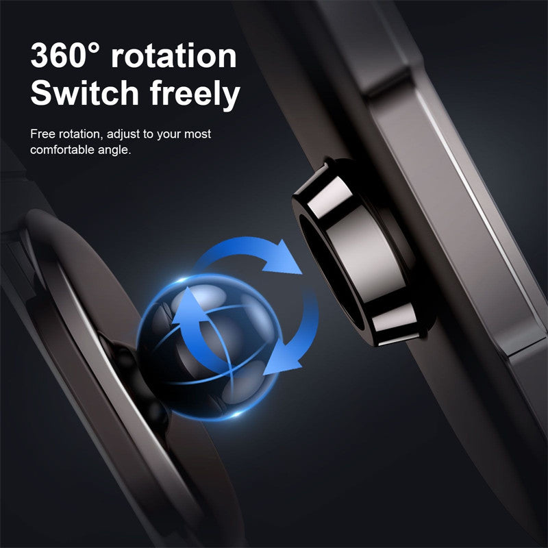 Car Phone Mount Magnetic Dashboard Alloy Fits Samsung iPhone etc