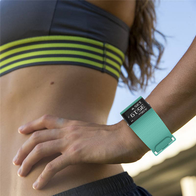 Soft Silicone Band For Fitbit Surge Smart Watch Replacement Accessories-Duck Green