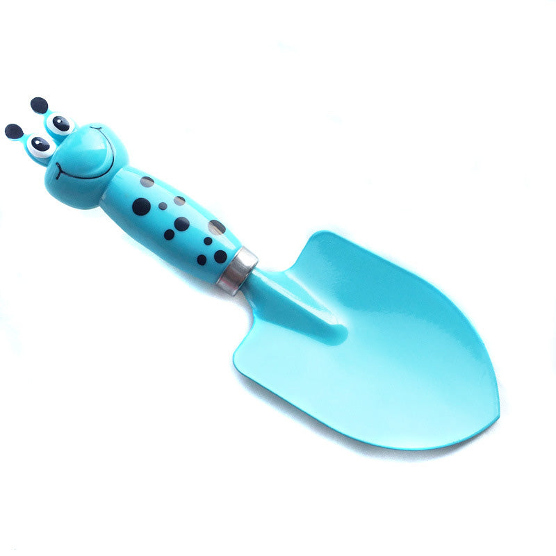 Home & Living21.5cm Kids Gardening Tools Mini Blue Shovel Safe Toy Gardening Tools for Soil Planting Digging Transplanting