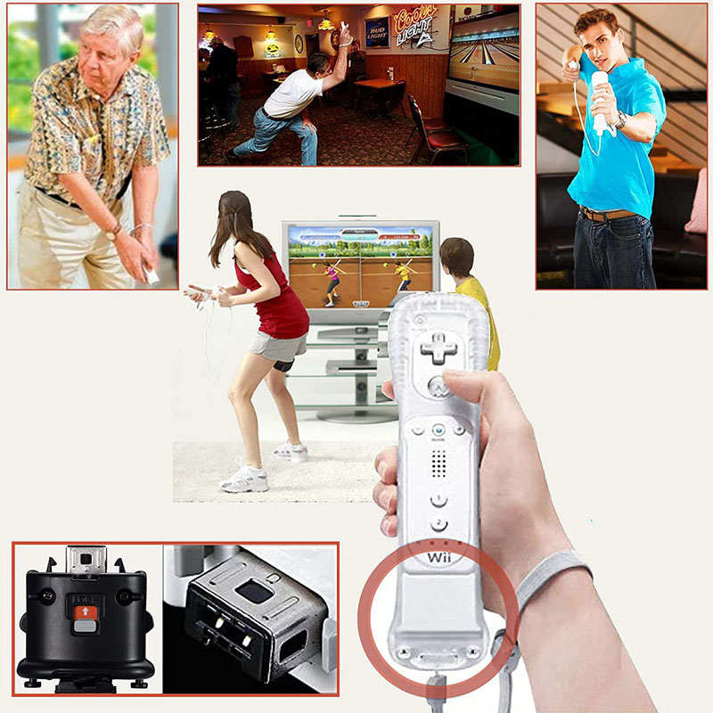 Replacement Wii Motion Plus Adapter for Nintendo Remote Controller
