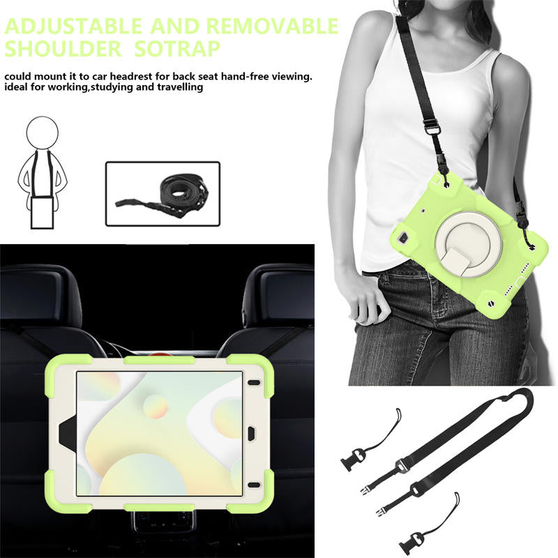 iPad Case For iPad Mini 4/5 with 360¡ãSwivel Stand-Matcha Green