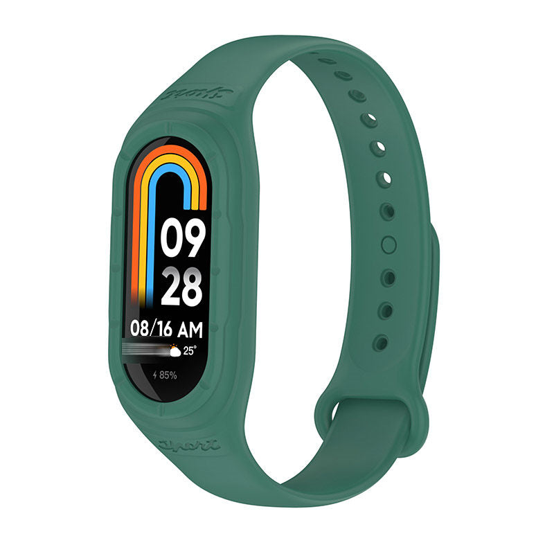 Silicone Watchband with Protective Case Shockproof for Mi 8 Watch-11