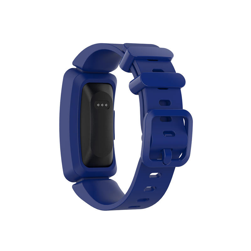 Silicone Watch Band For Fitbit Inspire/Inspire HR/ACE 2-Navy Blue