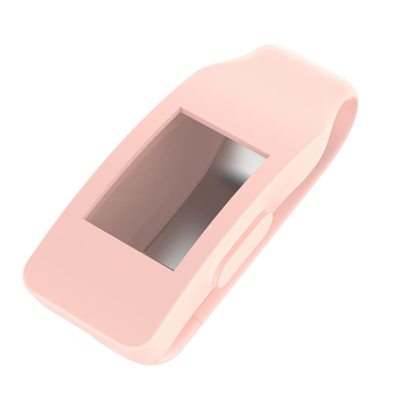Clip Holder Replacement for Fitbit Inspire HR Soft Silicone Sport Wireless Strap Accessories for Fitbit Inspire HR For Fitbit Inspire HR-Pink