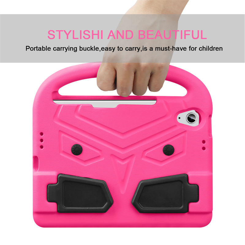Sparrow iPad Case Kids Safe Shockproof Handle Stand Cover For Mini6-Pink