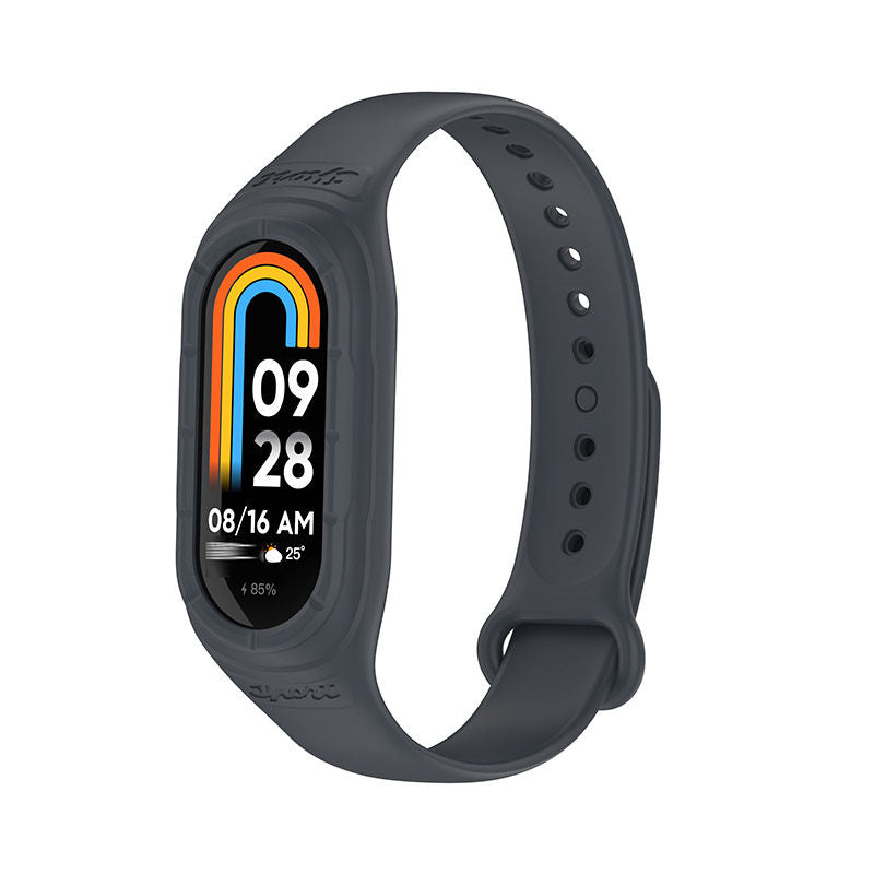 Silicone Watchband with Protective Case Shockproof for Mi 8 Watch-1