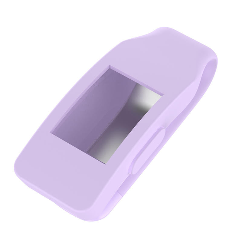Clip Holder Replacement for Fitbit Inspire HR Soft Silicone Sport Wireless Strap Accessories for Fitbit Inspire HR For Fitbit Inspire HR-Purple