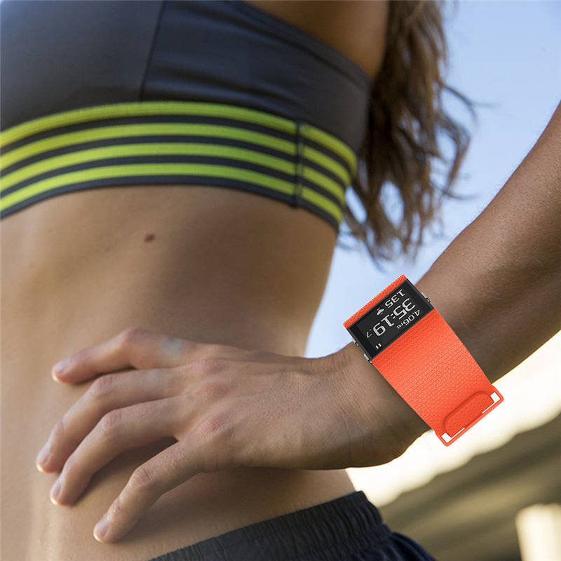 Soft Silicone Band For Fitbit Surge Smart Watch Replacement Accessories-Orange
