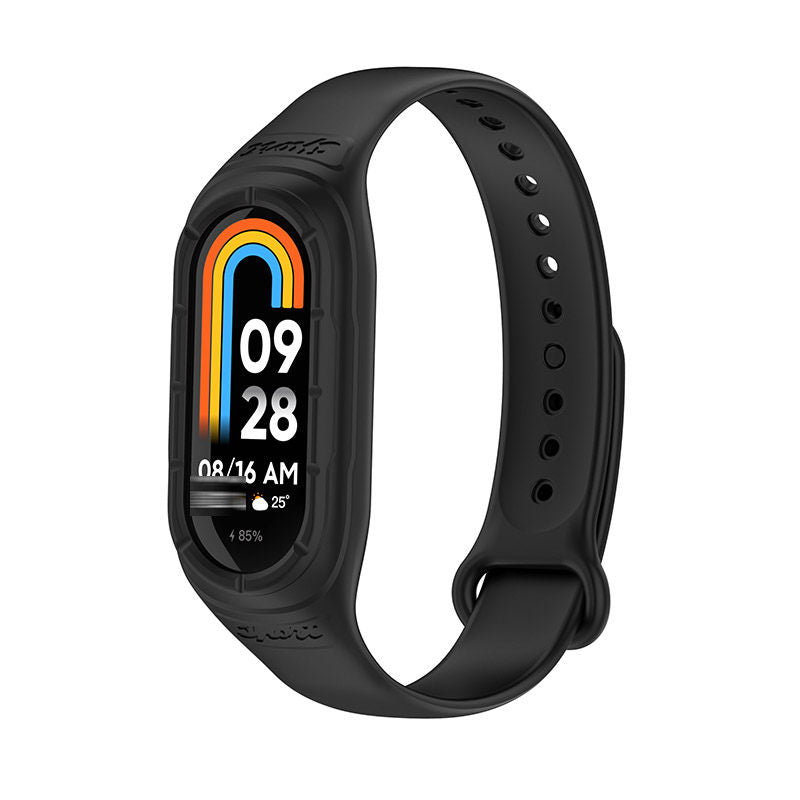 Silicone Watchband with Protective Case Shockproof for Mi 8 Watch-7