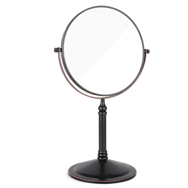 Home & Living6in Standing Mirror Dual-Sided Magnifying Makeup Mirror-Black