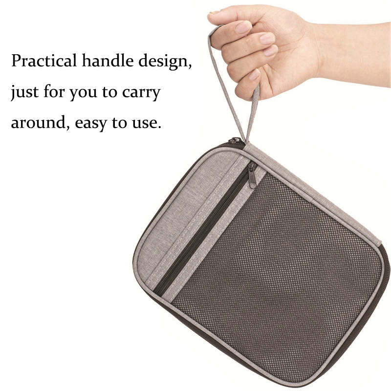 Watch Band Storage Organizer Holds 10 Watch Bands Travel Watch Straps Carrying Case Watch Band Storage Bag-Pink