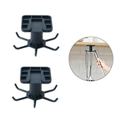 Home & Living2 Pack Under Cabinet Utensil Holder Hanger Hook for Kitchen and Bathroom -Blue