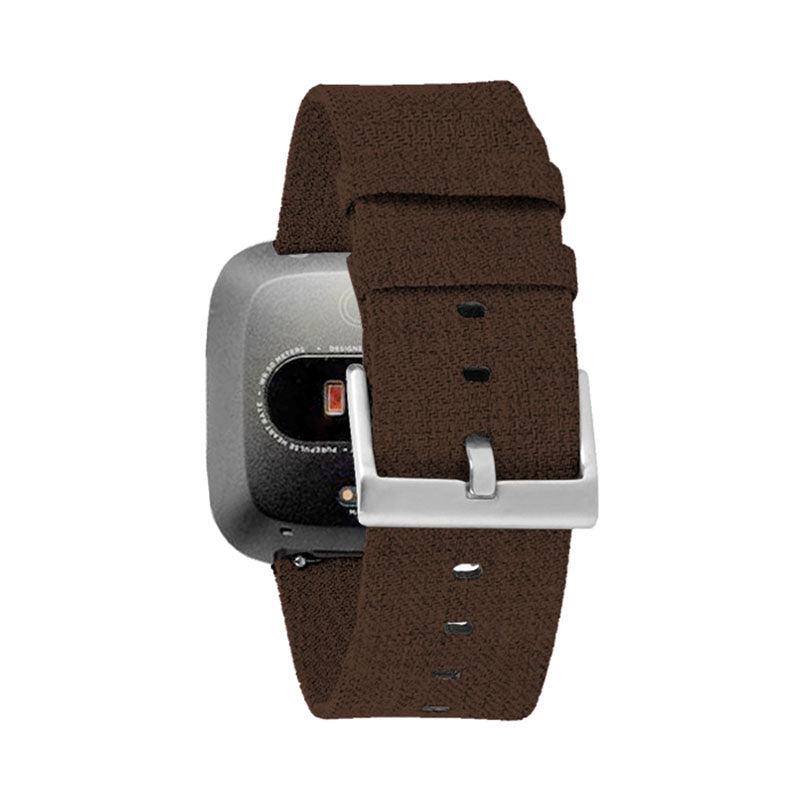 FB Watch Band Quick Release Replacement Wristband Breathable Strap For Fitbit Versa/Fitbit Versa 2/Fitbit Versa Lite For Women-Browm