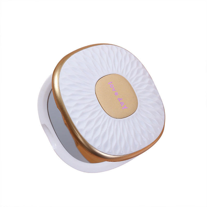 Home & LivingDouble Sided Magnification Travel Makeup Mirror-Pearl White