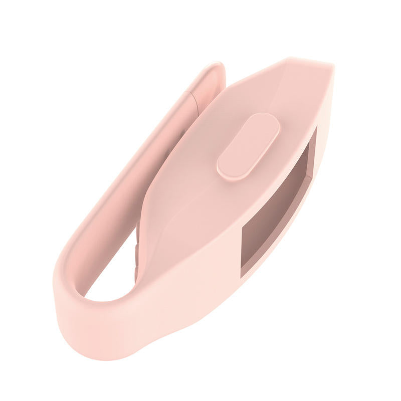 Clip Holder Replacement for Fitbit Inspire HR Soft Silicone Sport Wireless Strap Accessories for Fitbit Inspire HR For Fitbit Inspire HR-Pink
