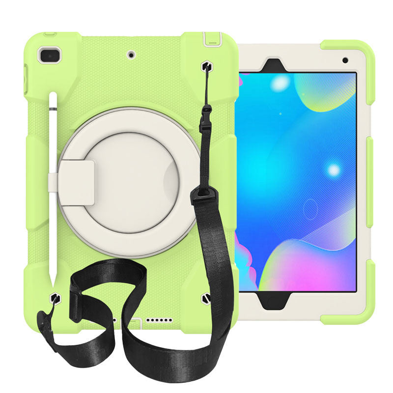 iPad Case For iPad 10.2 with 360¡ãSwivel Stand-Matcha Green