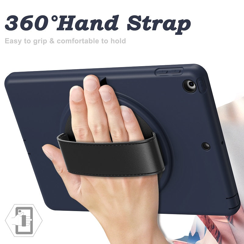 B-Spider Man Tablet Case Shockproof Protective Cover For Samsung Galaxy Tab A7 10.4 T500/T505/T507/T505N 2020-Dark Blue