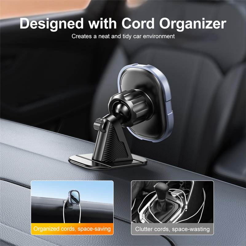 Magnetic Phone Holder Hands Free Dashboard 360° Rotation for Car Fit All iPhone