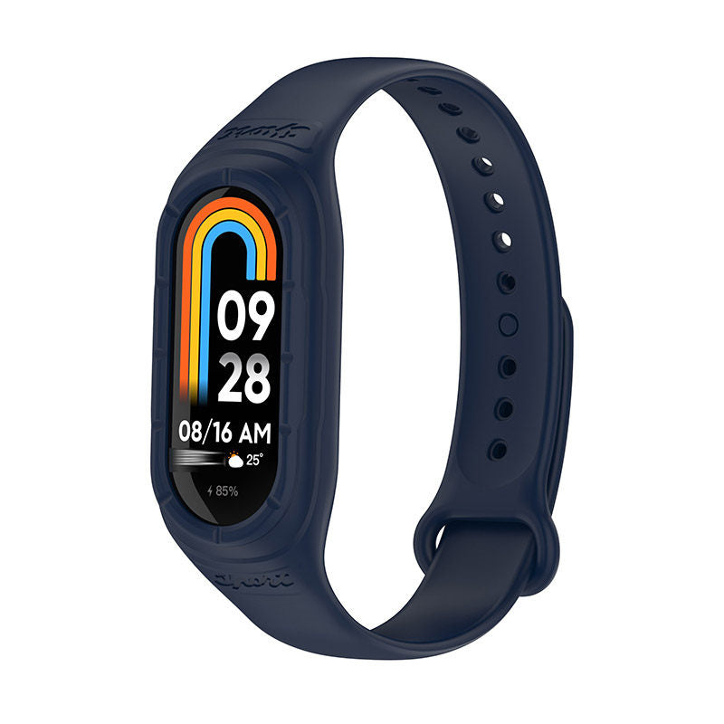 Silicone Watchband with Protective Case Shockproof for Mi 8 Watch-15