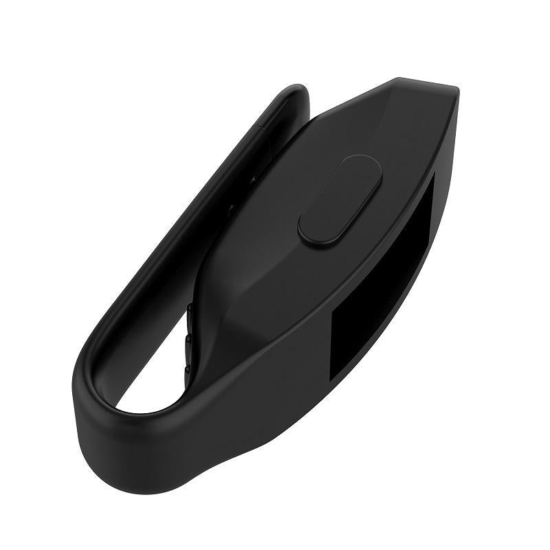 Clip Holder Replacement for Fitbit Inspire HR Soft Silicone Sport Wireless Strap Accessories for Fitbit Inspire HR For Fitbit Inspire HR-Black