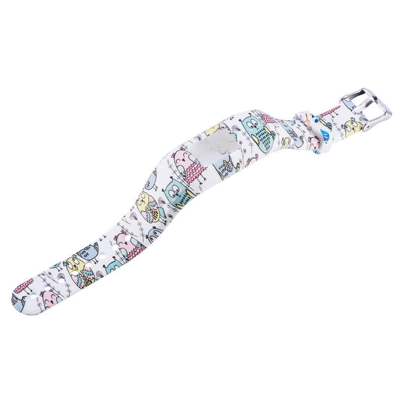 Compatible With Garmin Vivofit JR /Vivofit 3 Soft Silicone Colorful ReplacementWristbands-Color1