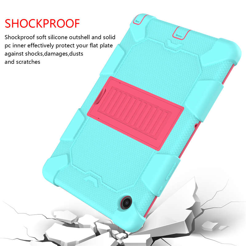 Samsung Tablet Case For Galaxy Tab A8 10.5inch 2021 (SM-X200/SM-X205/SM-X207)-AquaPink