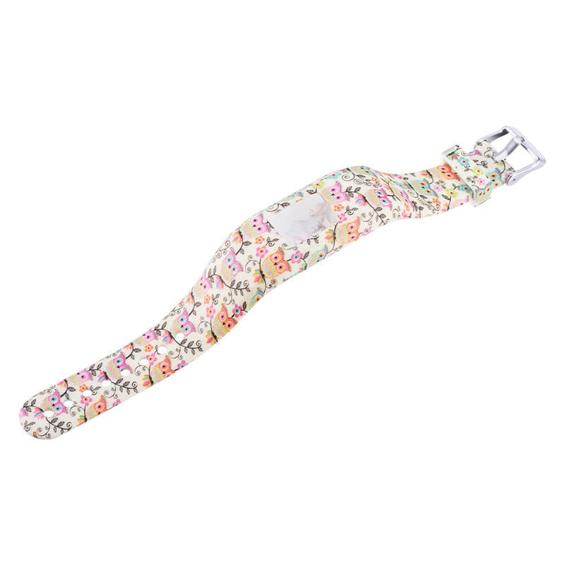 Compatible With Garmin Vivofit JR /Vivofit 3 Soft Silicone Colorful ReplacementWristbands-Color12