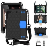 Hive iPad Case For iPad Mini 1/2/3/4/5 Durable Stand Cover With Shoulder Strap-BlackBlue
