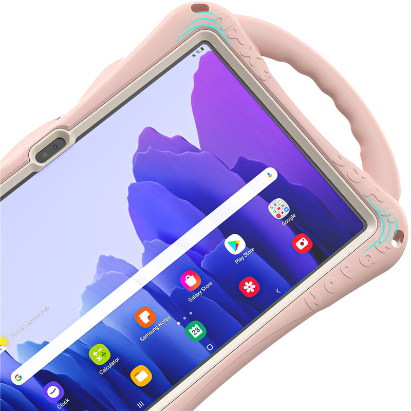 CatA Samsung Tablet for Tab A7 10.4 T500/T505/T507/T505N Built-in Handle Stand With a Strap-Pink
