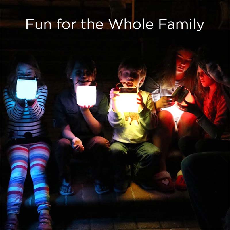 Solar Inflatable Lanterns Foldable LED Camping Lighting Great for Travel
