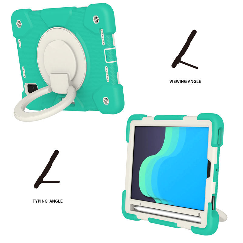 iPad Case For iPad Mini 6 with 360¡ãSwivel Stand-Mint Green