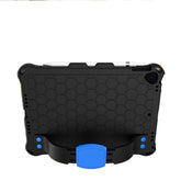 Hive iPad Case For iPad Pro/Air 10.5/iPad 10.2 Durable Stand Cover With Shoulder Strap-BlackBlue