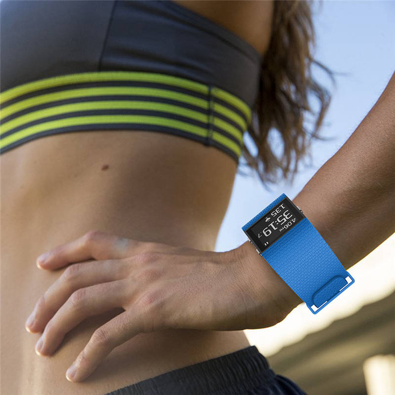 Soft Silicone Band For Fitbit Surge Smart Watch Replacement Accessories-Sky Blue