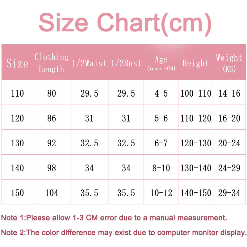 Girls Princess Dress Puff Sleeve Tulle Christmas Carnival Cosplay