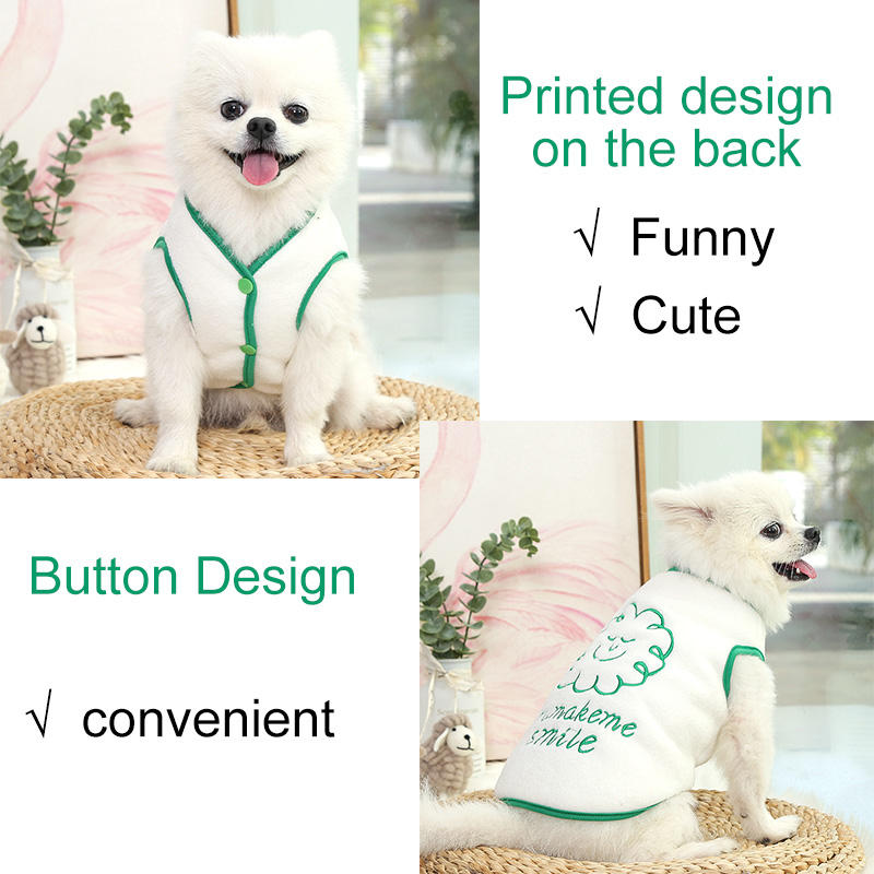 Dog Winter Coats 2 Pack Sweaters Fleece Warm Puppy Comfortable Jacket