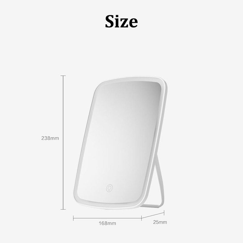 Home & LivingVanity Mirror with Lights Makeup Mirror with 10X Magnifying Glass Smart Touch Switch Three Brightness Modes