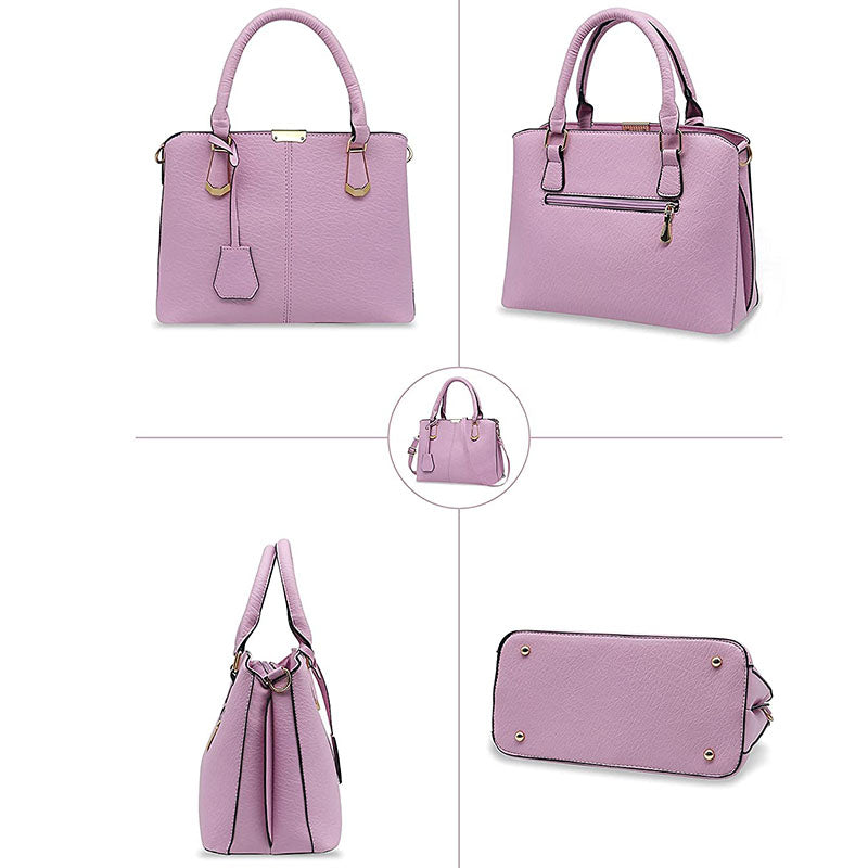 Womens Fashion Wallets and Handbags Handbag Top Handle Shouder Bags Shouder Bags-Purple