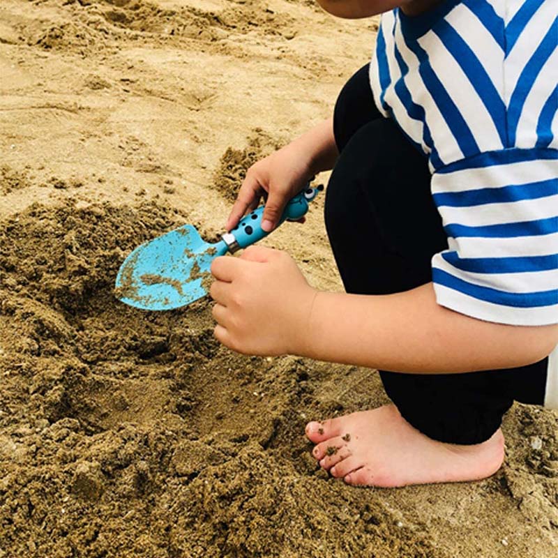 Home & Living21.5cm Kids Gardening Tools Mini Blue Shovel Safe Toy Gardening Tools for Soil Planting Digging Transplanting