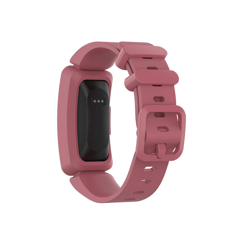 Silicone Watch Band For Fitbit Inspire/Inspire HR/ACE 2-Watermelon Red